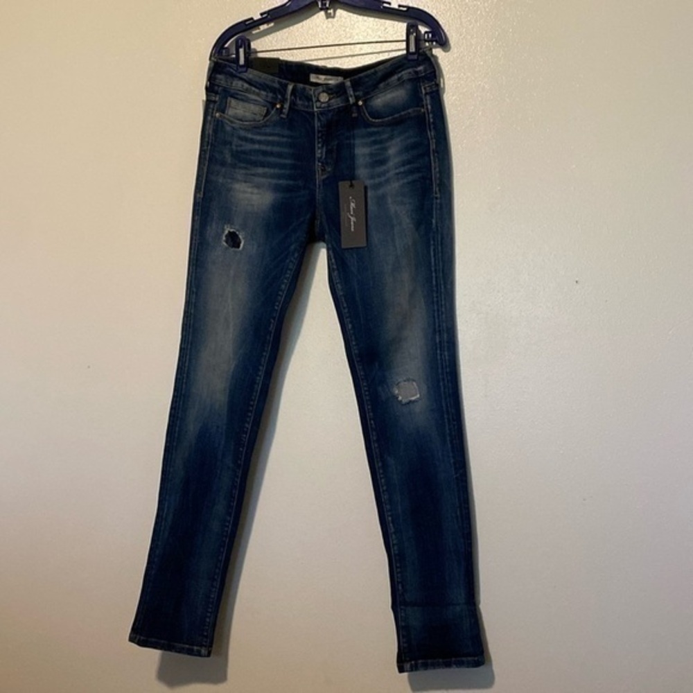 Mavi Jeans Co. ADA boyfriend distressed jeans NWT 27
